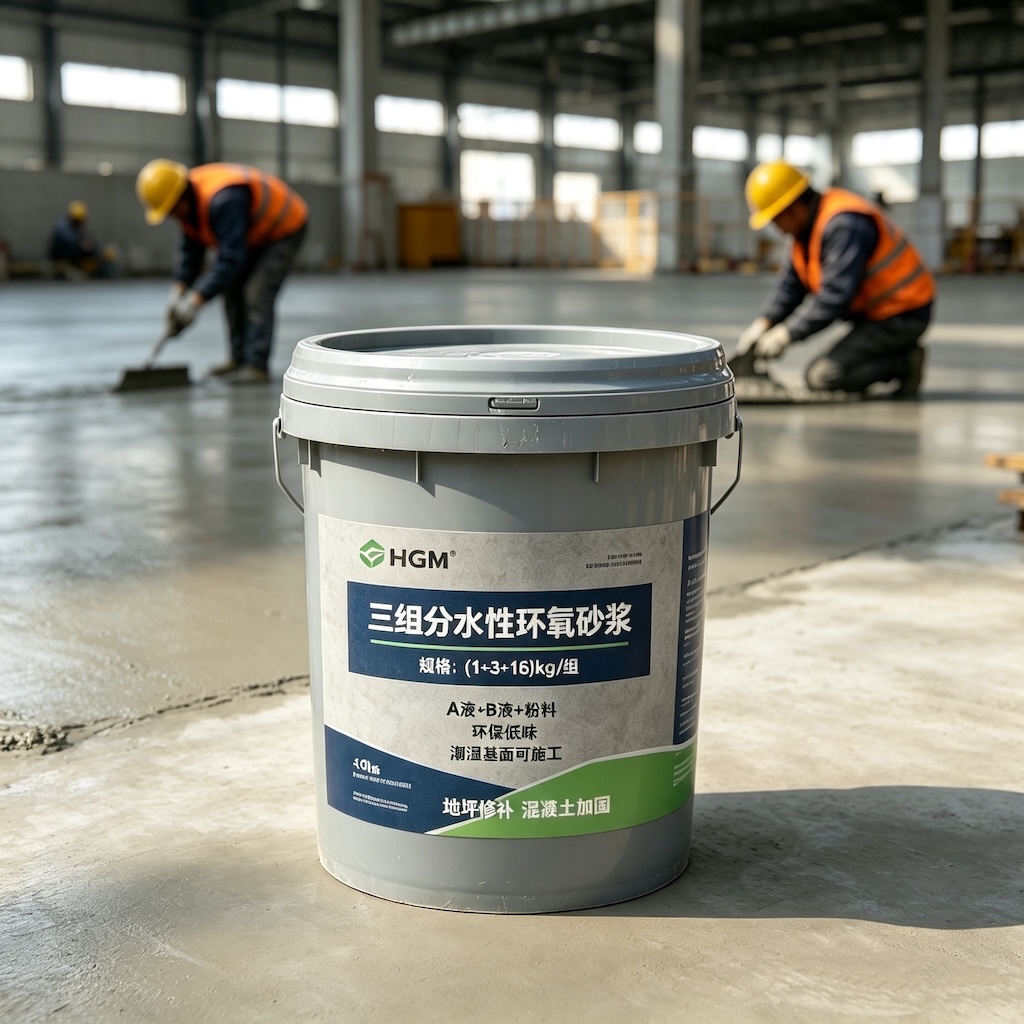 忻城三组份水性环氧砂浆